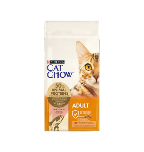 Cat Chow Adult Somonlu-Ton Balıklı Kedi Maması 15 kg